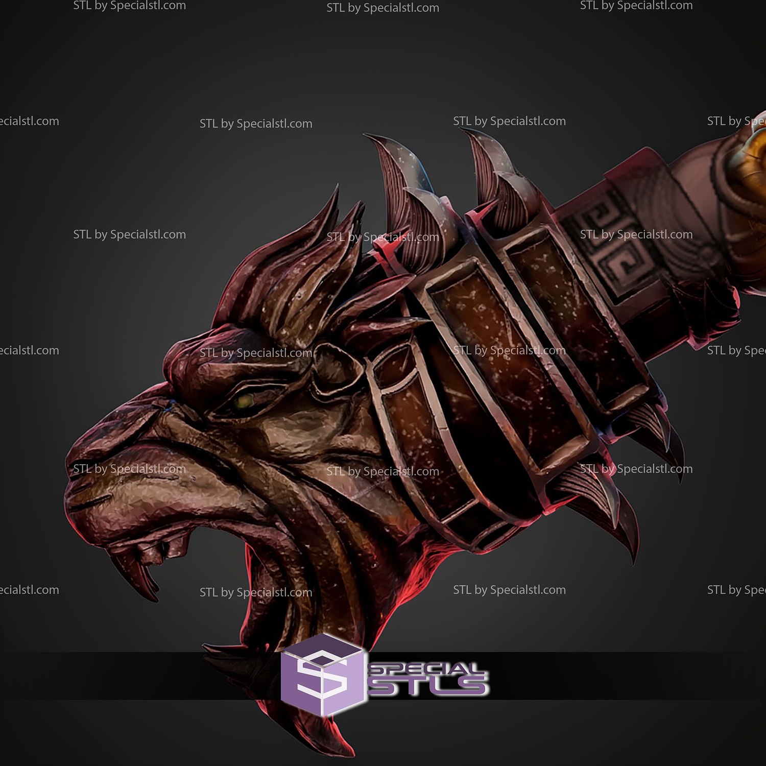 Kratos Ghost Of Sparta STL Files 3D Model — view 4