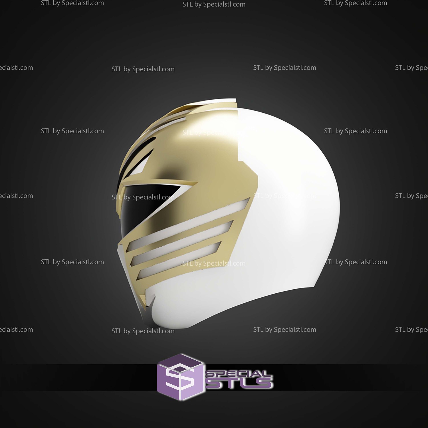 Cosplay STL Files Falcon Ninjetti Helmet 3D Model — view 2