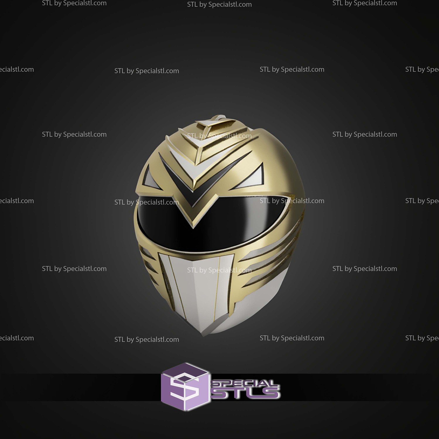 Cosplay STL Files Falcon Ninjetti Helmet 3D Model — view 3