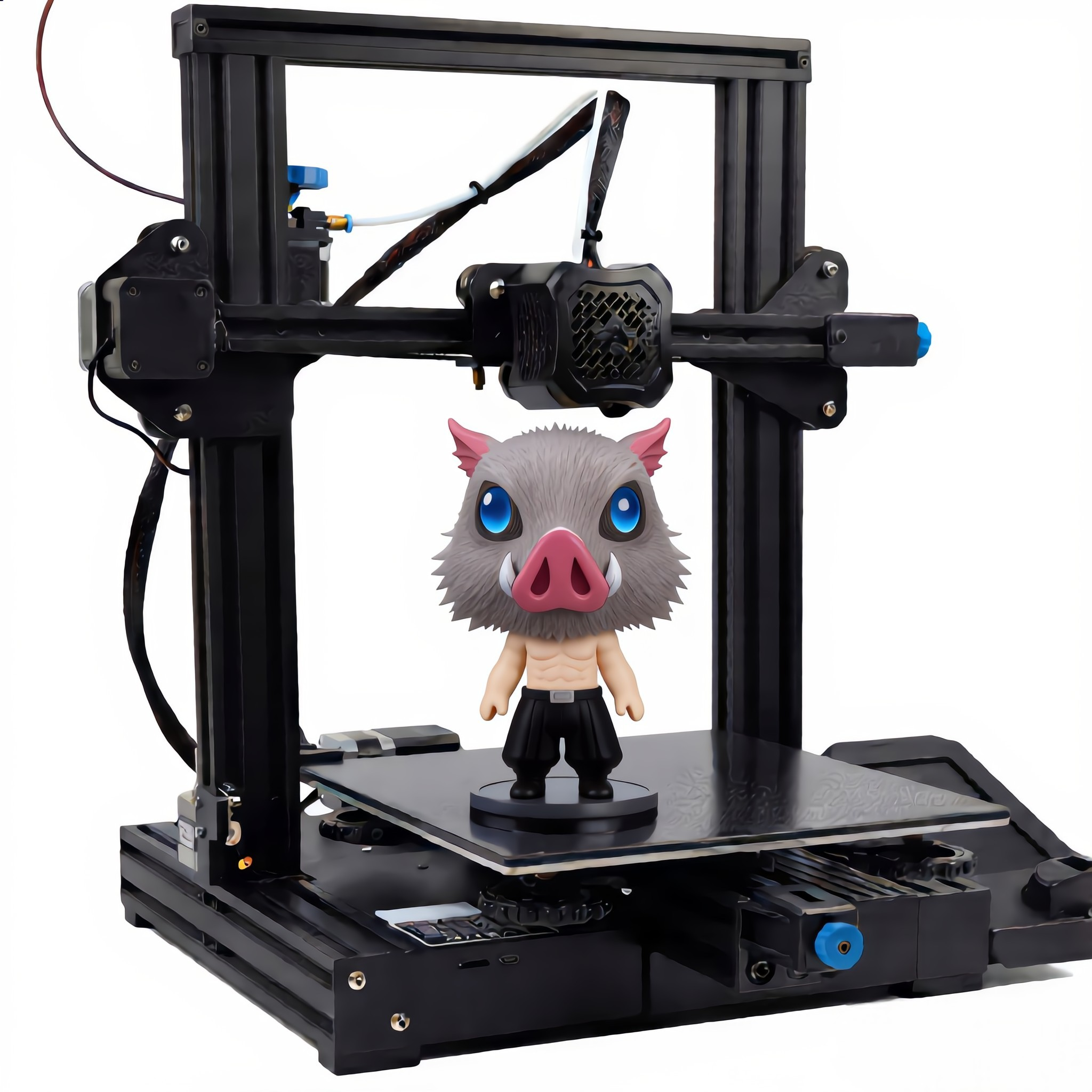Inosuke Hashibira / Demon Slayer 3D STL Model — view 3