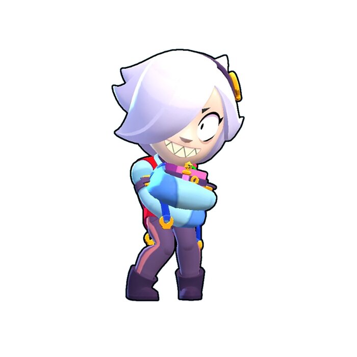 Colette Original - Brawl Stars 3D OBJ Model — view 6