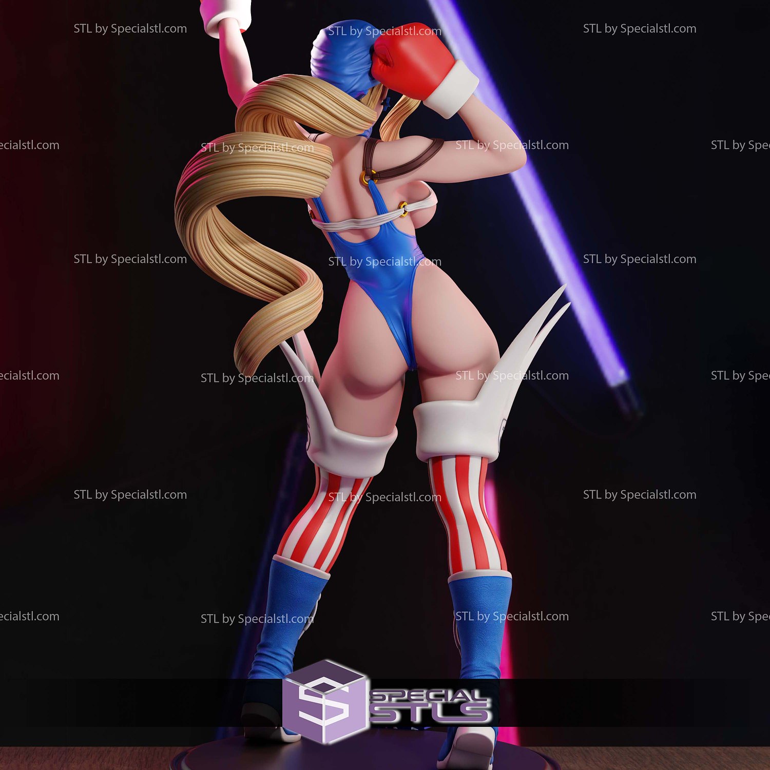 Tiffany Lords Rival School STL Files 3D Model — view 4