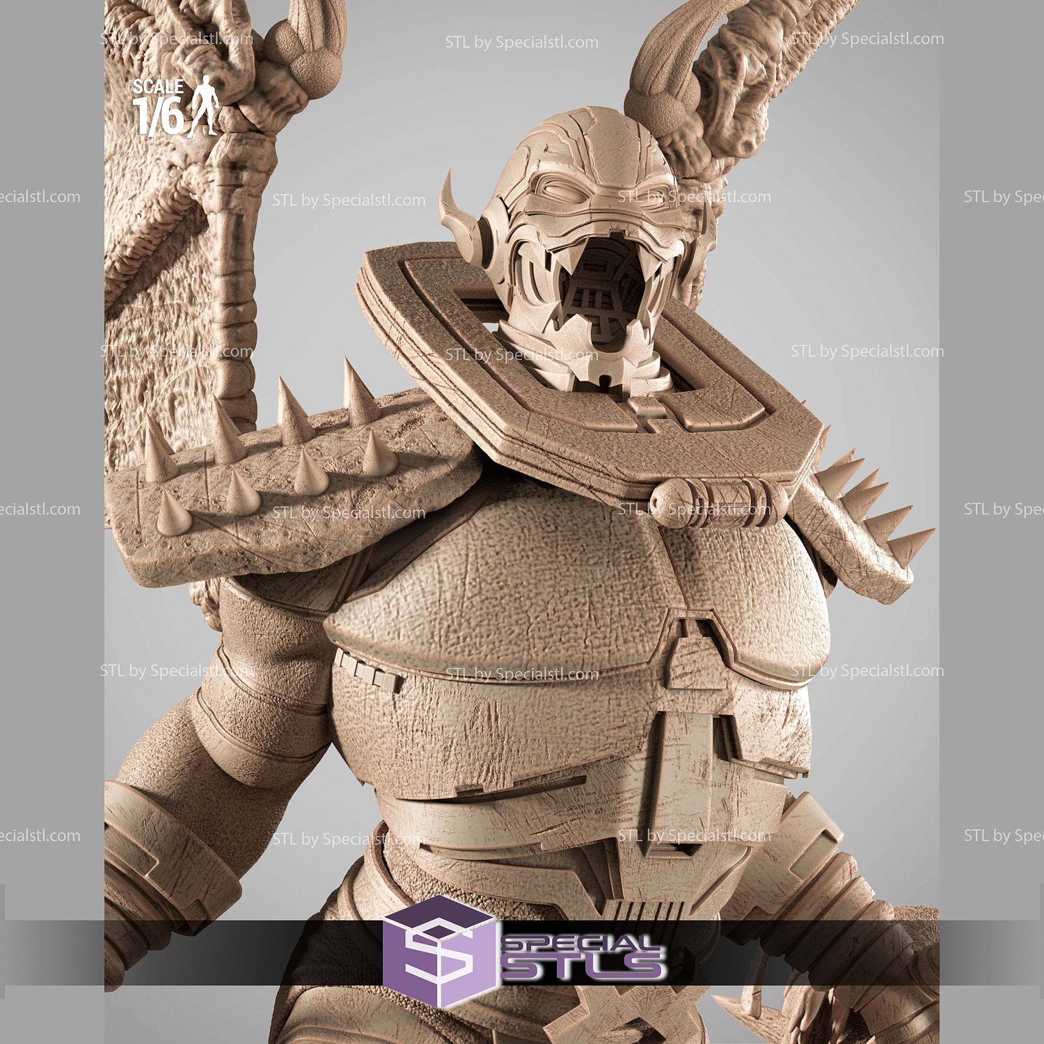 Annihilus Marvel Villain 3D Printer Files STL Model — view 2