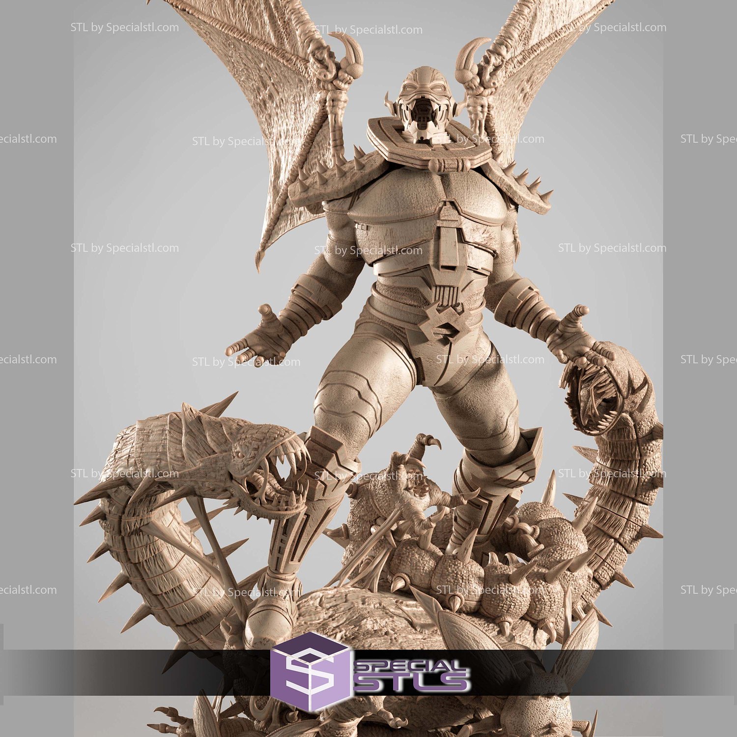 Annihilus Marvel Villain 3D Printer Files STL Model — view 3