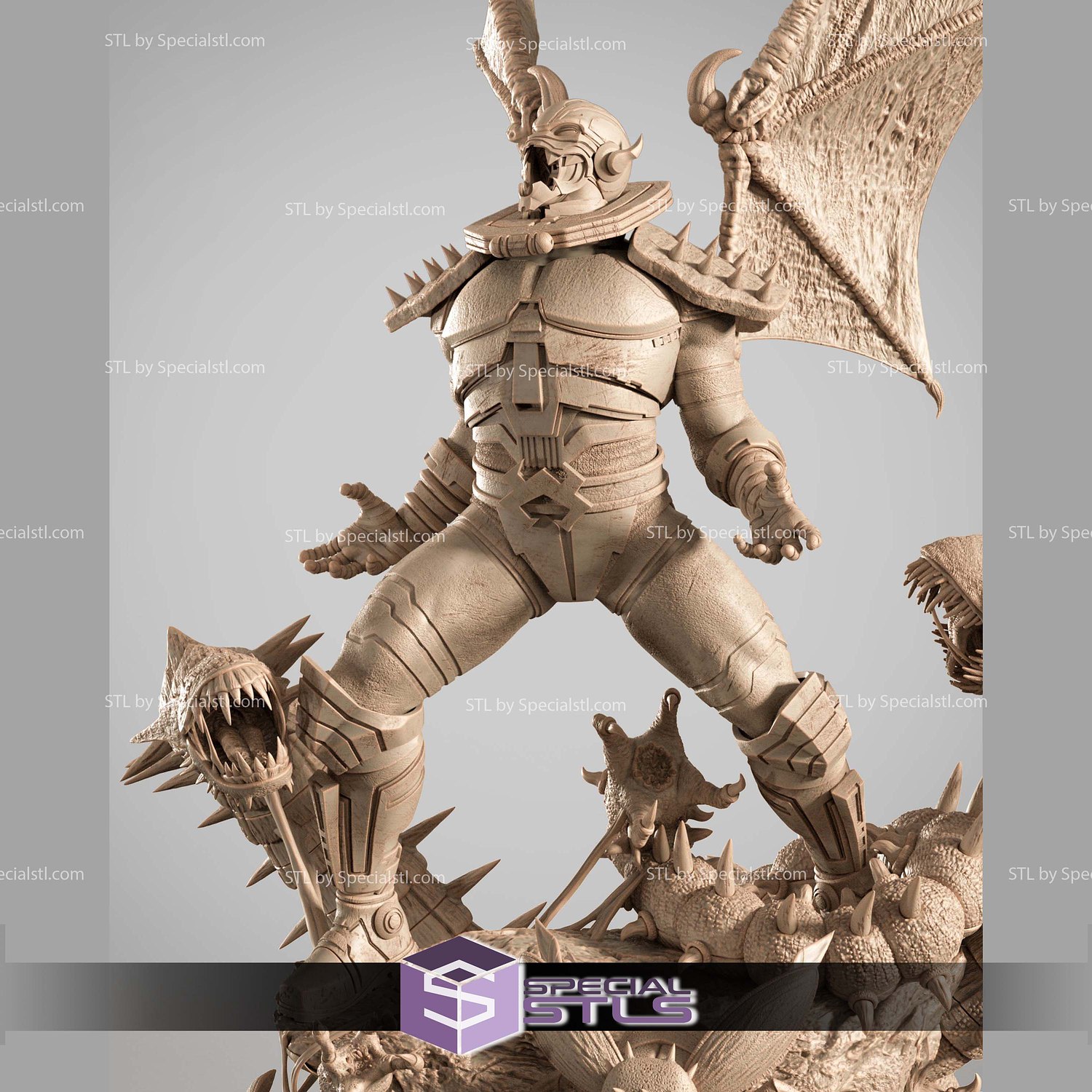Annihilus Marvel Villain 3D Printer Files STL Model — view 4
