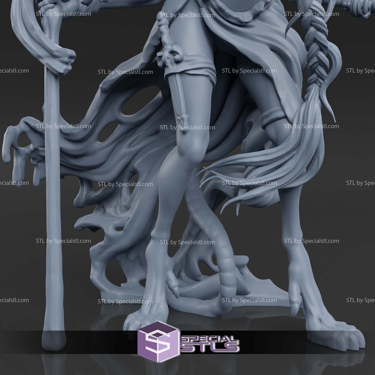 Chisa the Fateweaver 1-12 STL Files 3D Model — view 6