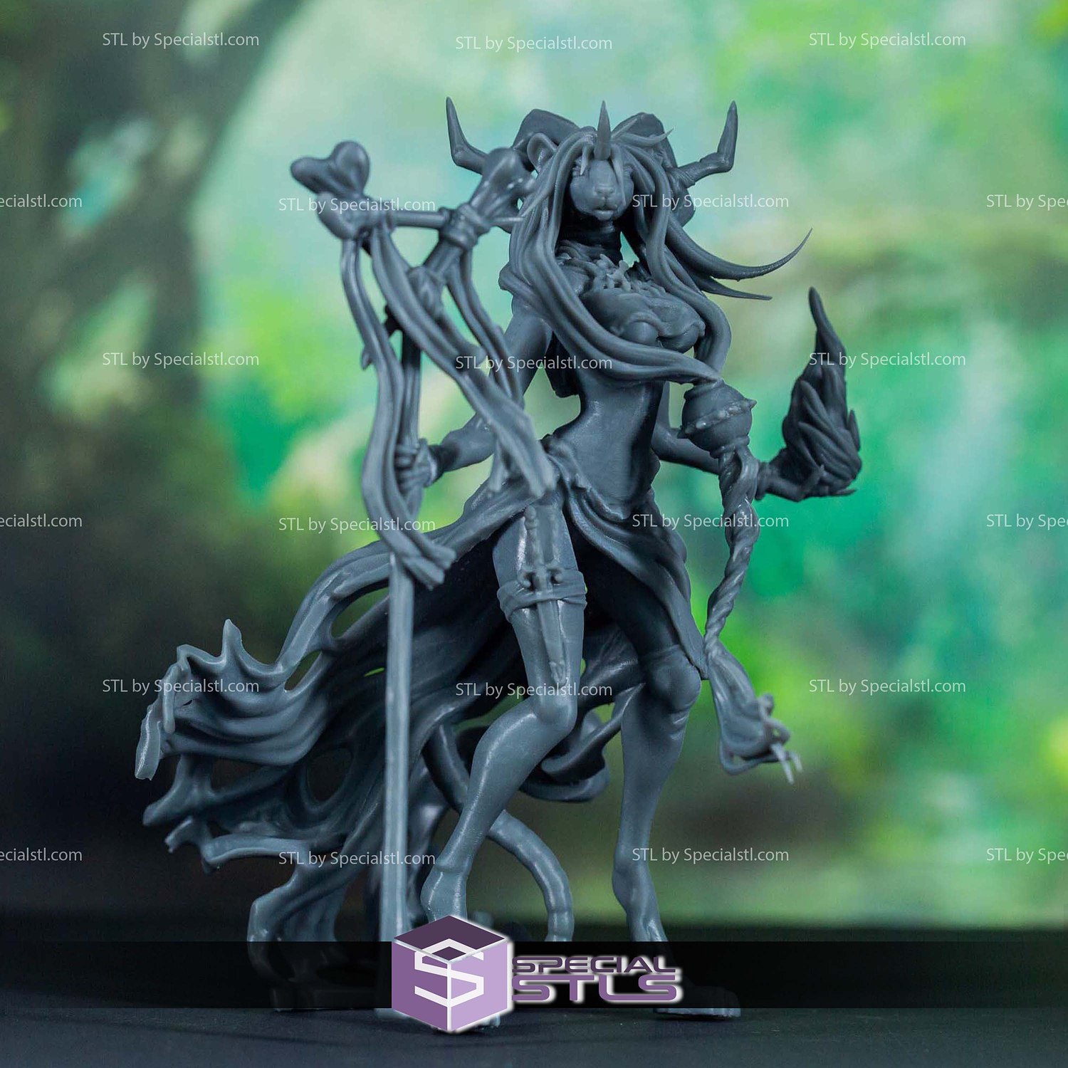 Chisa the Fateweaver 1-12 STL Files 3D Model — view 7