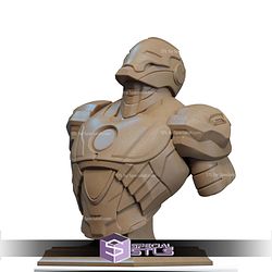 Ironman Take Off Bust STL Files 3D Model
