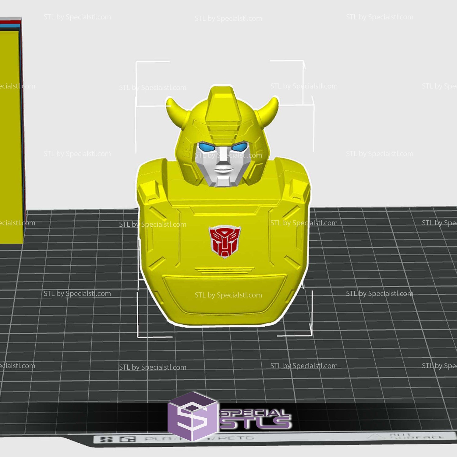 Basic STL Collection - Bumblebee Blokees 3D Model — view 2