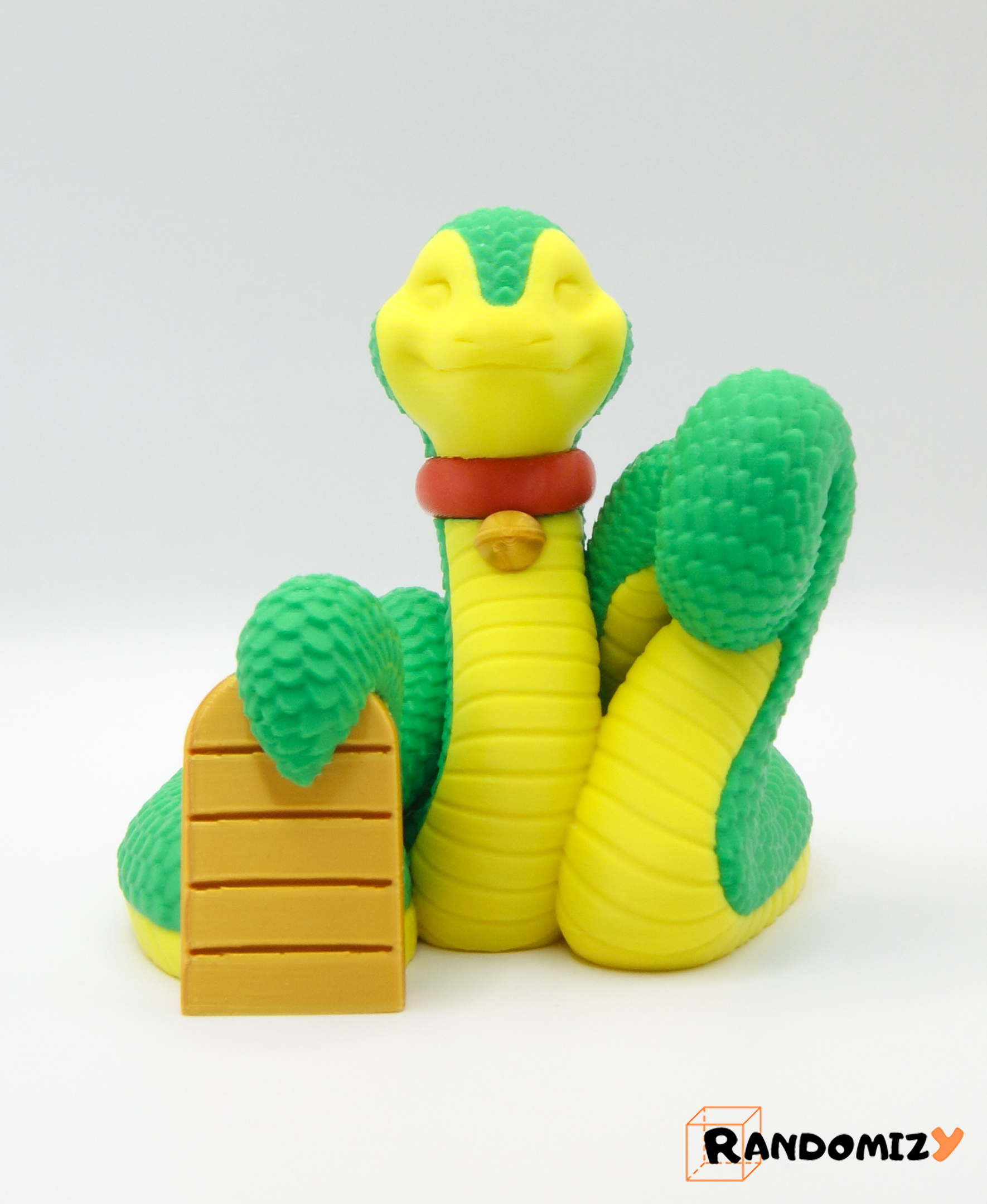 Maneki Hebi (Lucky Snake) 3D STL Model