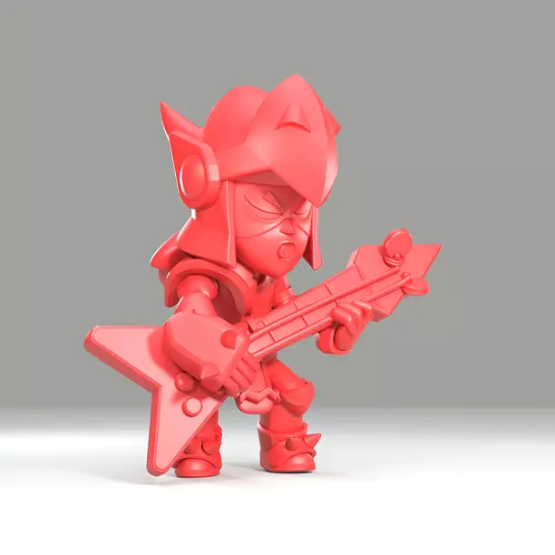 Draco Alone - Brawl Stars 3D 3MF Model