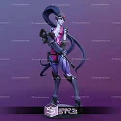 Widowmaker Armor and Gun STL Files 3D Model
