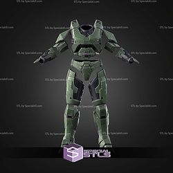 Cosplay STL Files Mark 5 Campaign Evolved Armor 3D Model