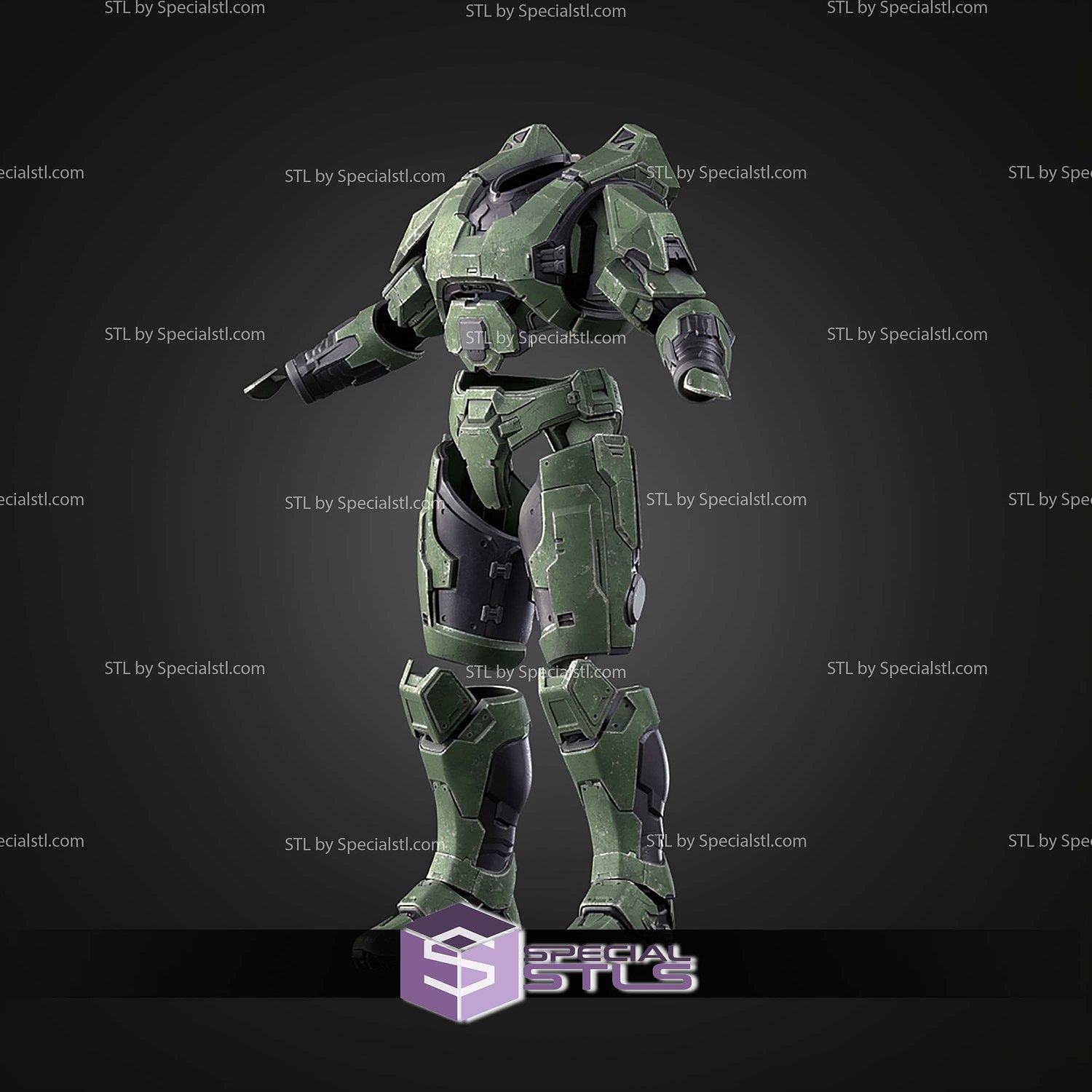 Cosplay STL Files Mark 5 Campaign Evolved Armor 3D Model — view 2