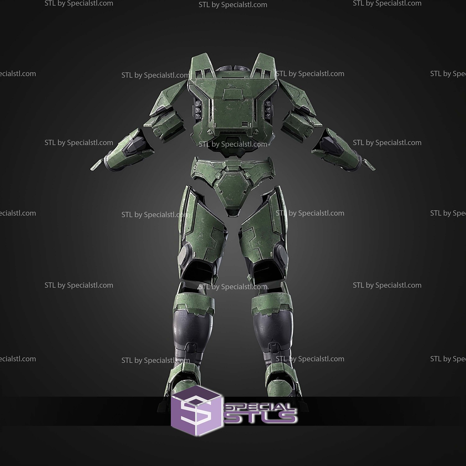 Cosplay STL Files Mark 5 Campaign Evolved Armor 3D Model — view 5