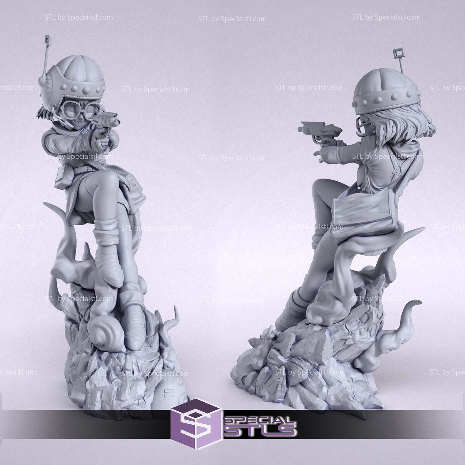 Lucca Chrono Trigger V3 STL Files 3D Model — view 2