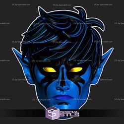 Custom Figure Head STL Collection - Nightcrawler 97s Normal 3D Model
