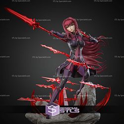 Scathach Fate GO 250mm STL Files 3D Model