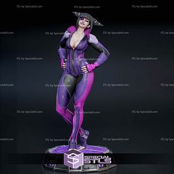 Juri Street Fighter Standing Attractive 3D Printer Files STL Model