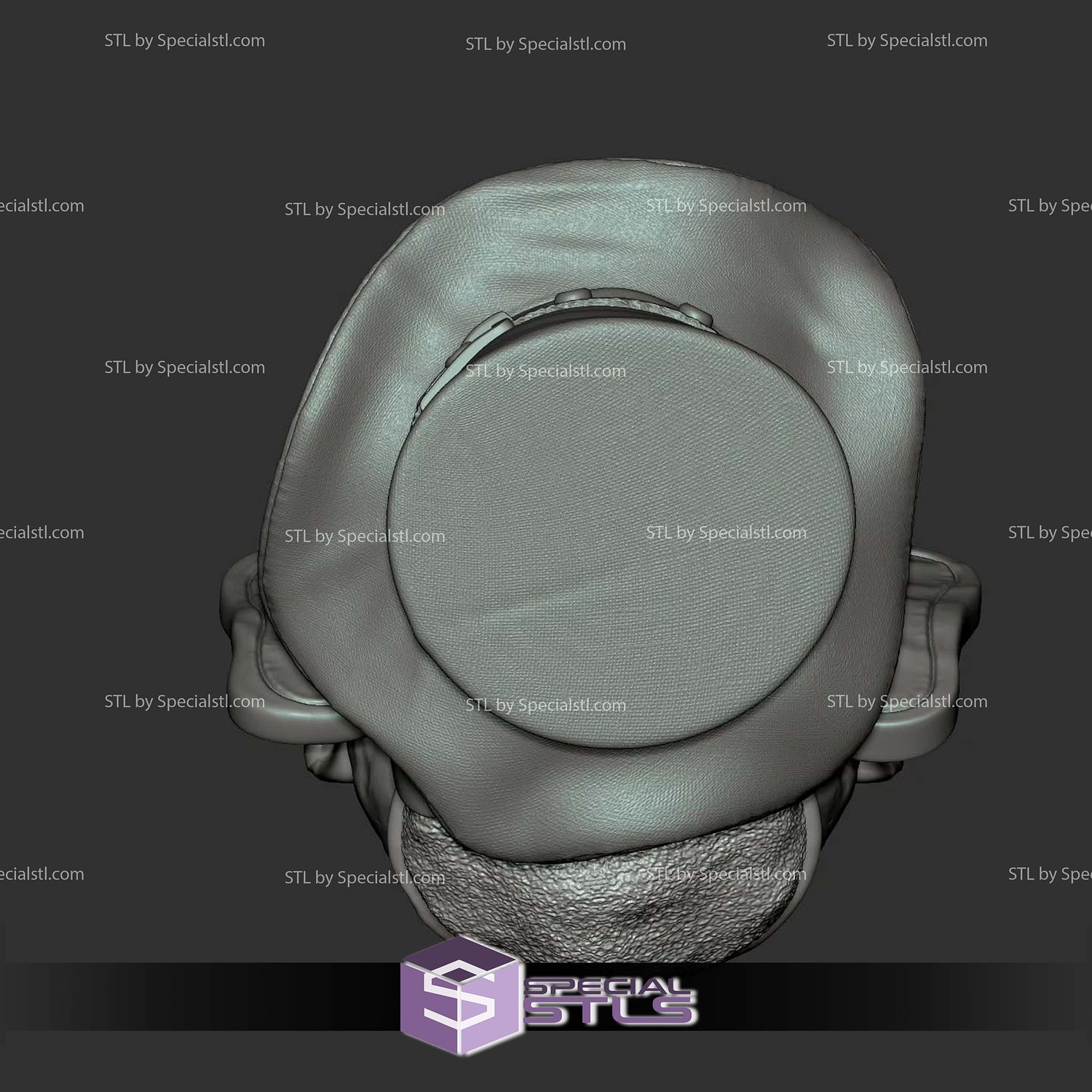 Leprechaun Bust 3D Printer Files STL Model — view 5