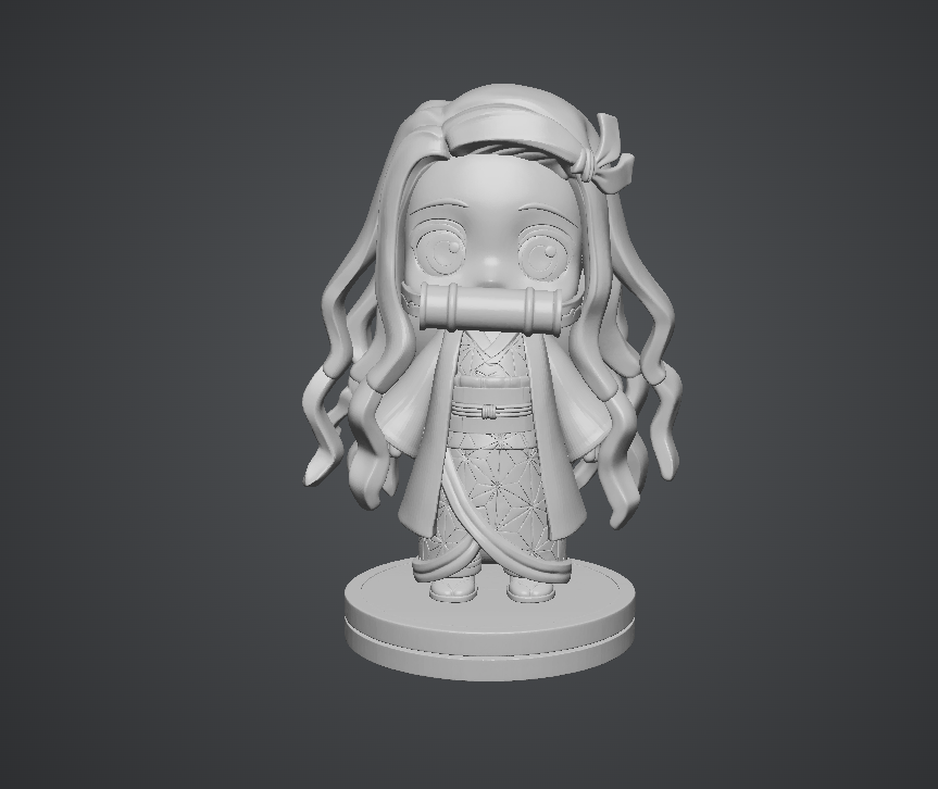 Nezuko Kamado / Demon Slayer 3D STL Model