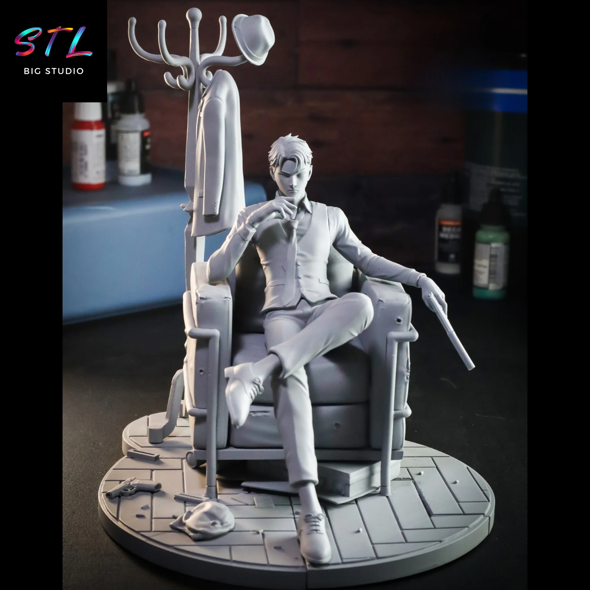 Loid Forger STL Figure | Spy x Family | 3D Printable Model Model
