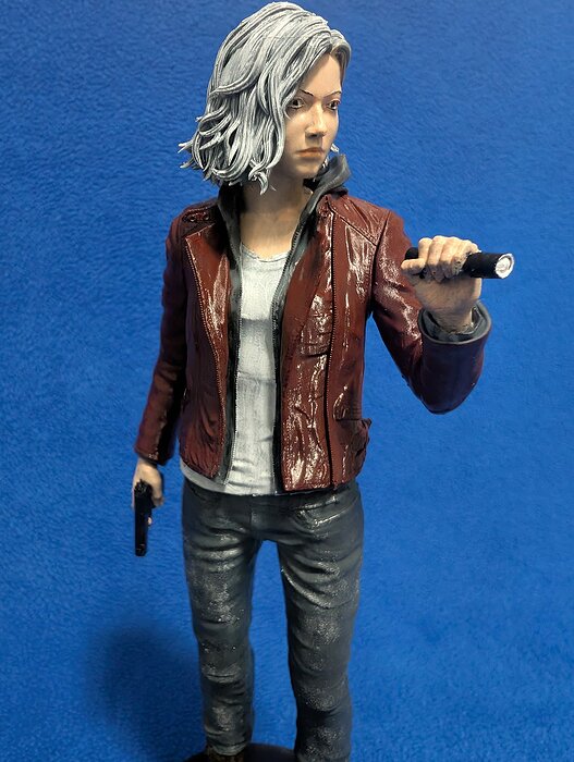Figura Grace Ashcroft resident evil requiem optimizado 3D STL Model — view 3