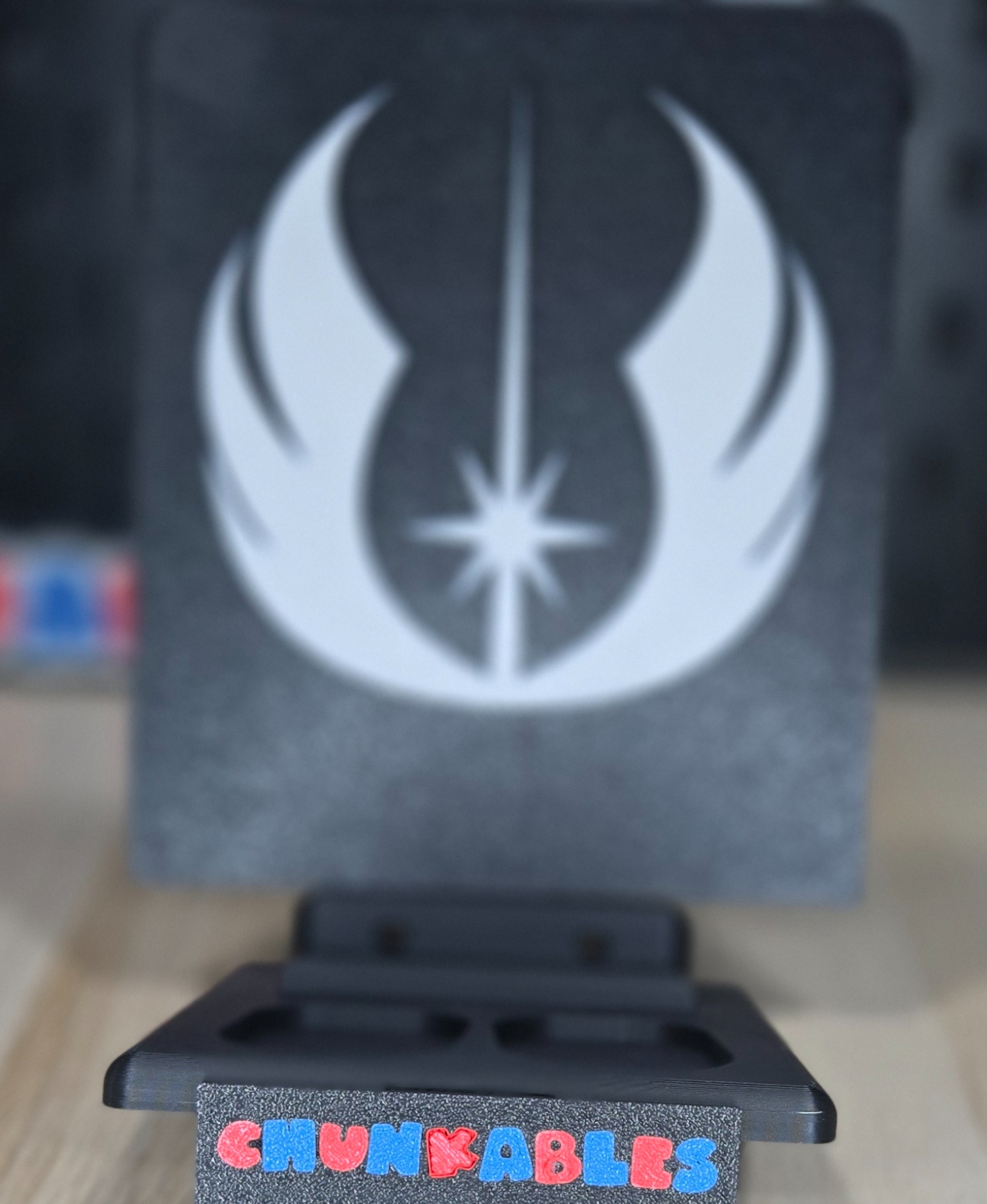 Chunkable Jedi Order Multicolor Backerplate 3D 3MF Model