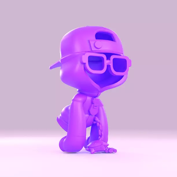 Shade Original - Brawl Stars 3D STL Model