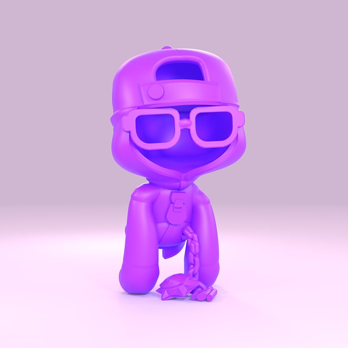 Shade Original - Brawl Stars 3D STL Model — view 2