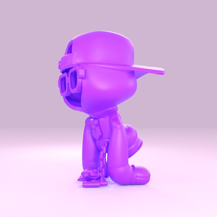 Shade Original - Brawl Stars 3D STL Model — view 3