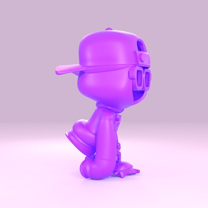 Shade Original - Brawl Stars 3D STL Model — view 5