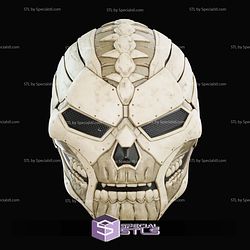 Cosplay STL Files Skull Dr Doom Mask 3D Model