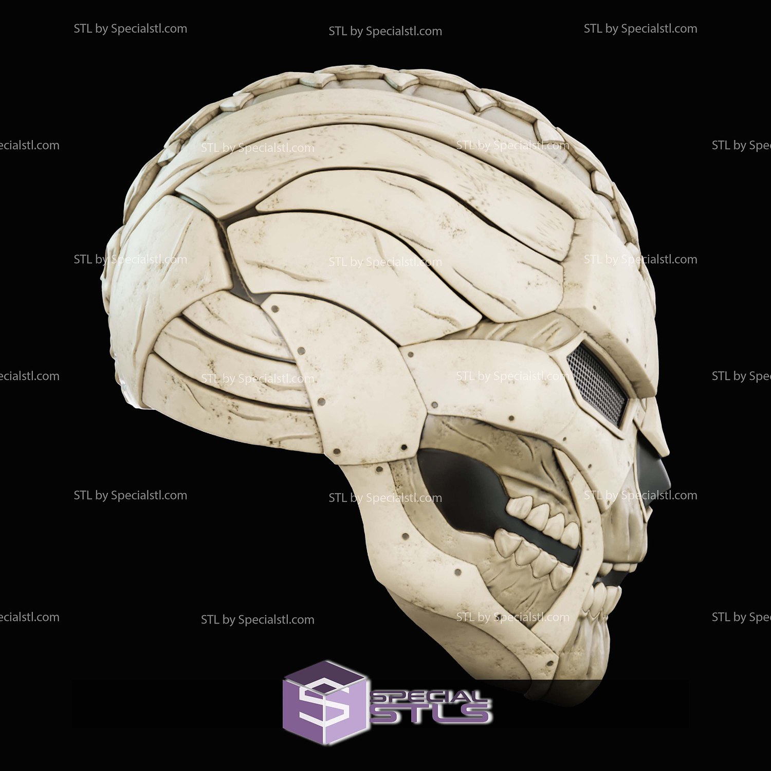 Cosplay STL Files Skull Dr Doom Mask 3D Model — view 2