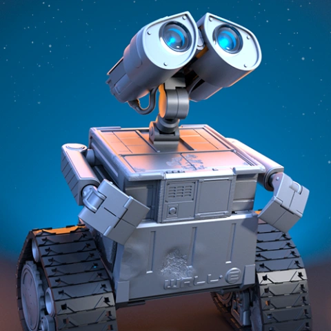 WALL-E 3D Printing Model | Assembly + Action STL Model