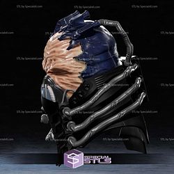 Cosplay STL Files All For One Helmet 3D Model