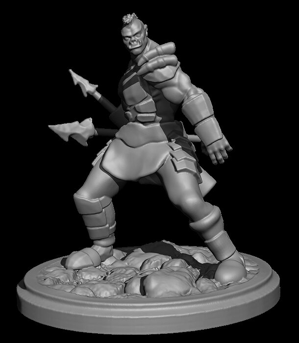 28 mm Javelin orc 3D OBJ Model — view 2