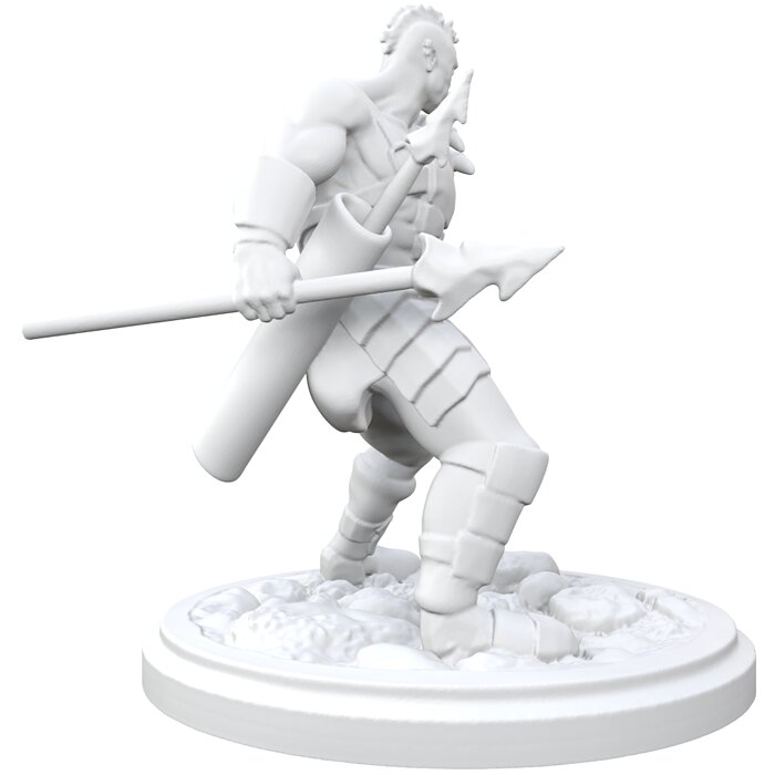 28 mm Javelin orc 3D OBJ Model — view 4
