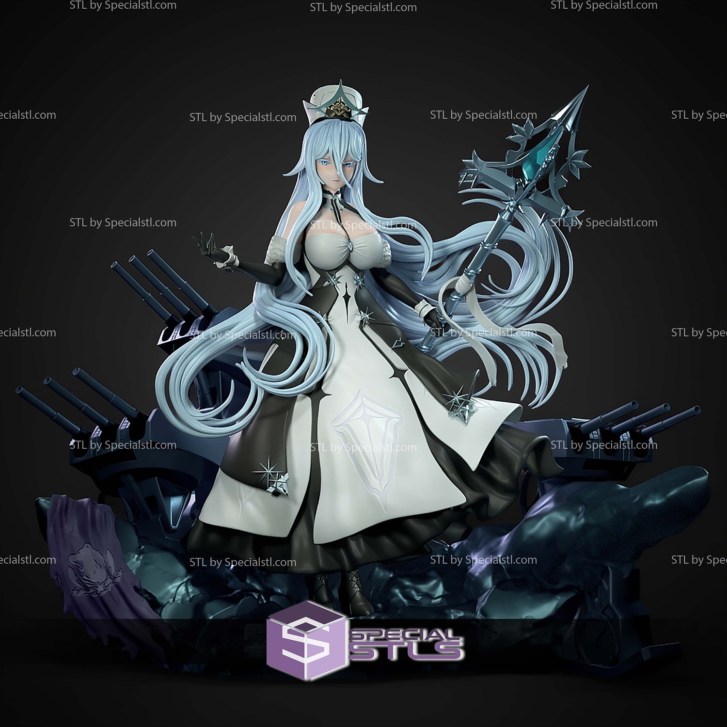 Sovetsky Soyuz Azur Lane 260mm STL Files 3D Model — view 4