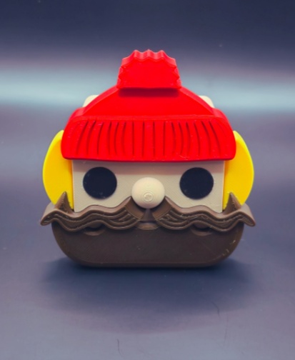 Blokkheadz Yukon Cornelius - Magnet, Ornament and Regular Collectible 3D STL Model