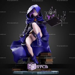 Raven Teen Titans STL Files 3D Model