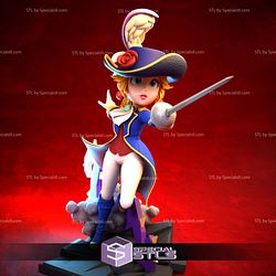 Princess Peach Showtime 3D Printer Files STL Model