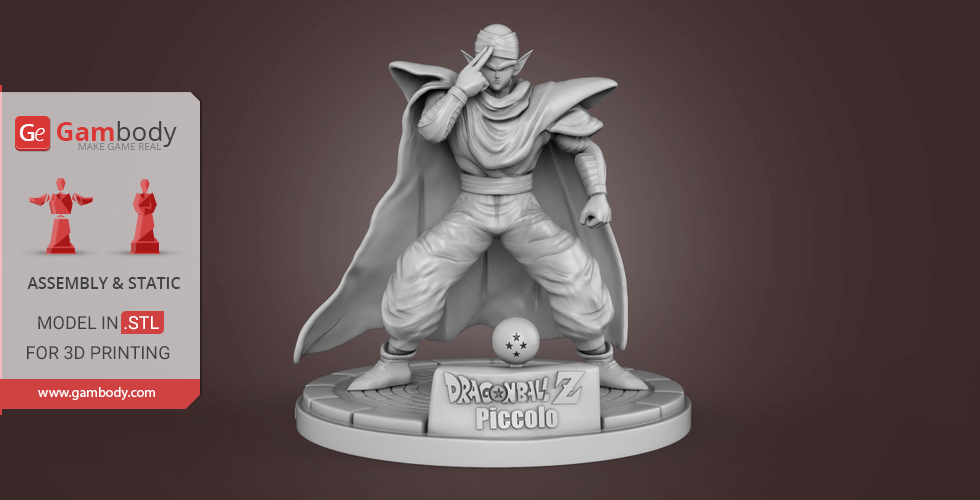 Piccolo 3D Printer Files | Assembly STL Model