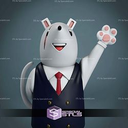 Principal Nezu MHA 103mm STL Files 3D Model