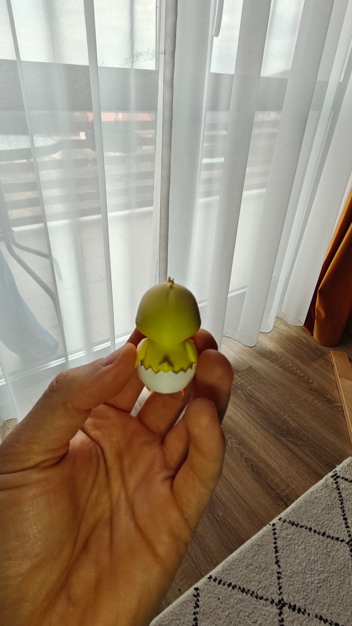 Hatching Baby Chick — Easter Figurine | Multi-Color 3D Print 3MF Model — view 5