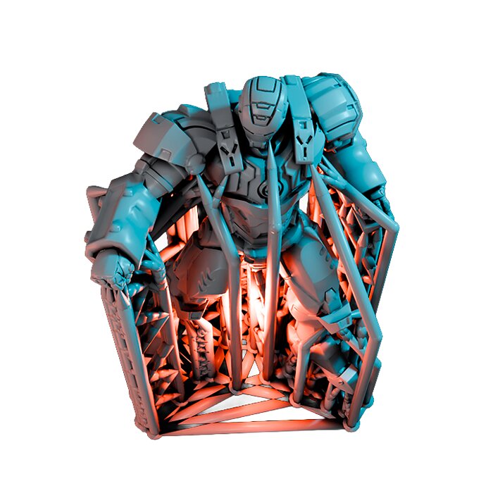 Rhode Warrior III - Detailed Tabletop Figurine 3D STL Model — view 6