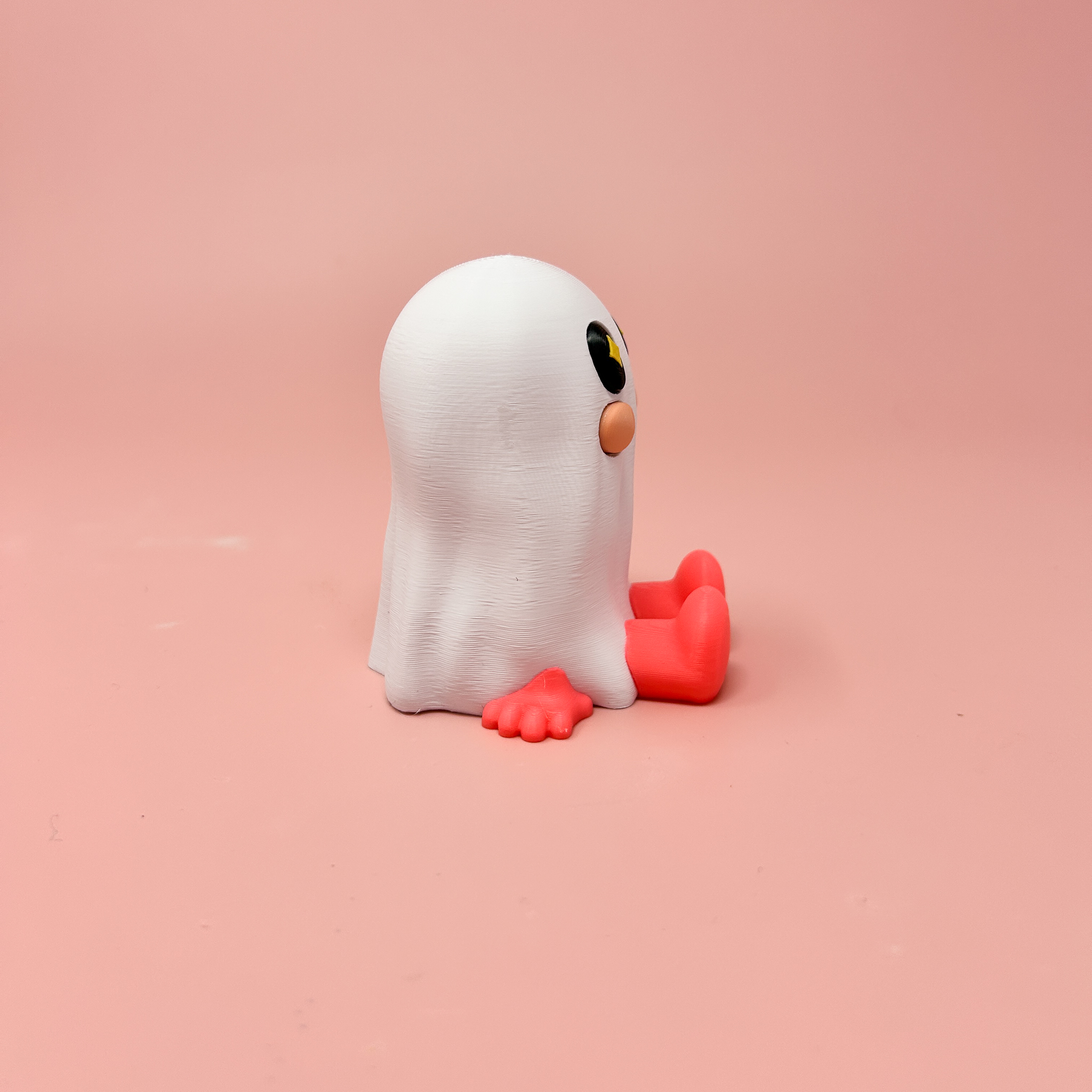 No One's Boo - Bittersweet Creatures - Cute Ghost Collectible Figure, Mystery Box, Blind Box 3D STL Model — view 8