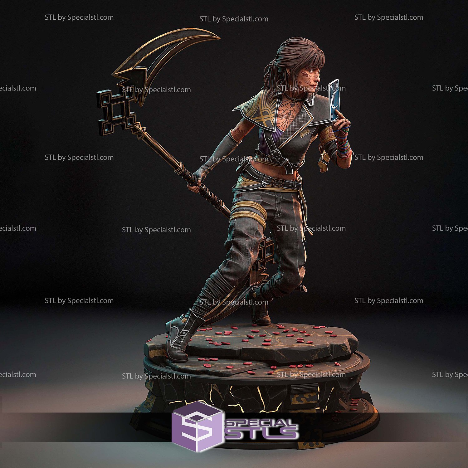 Sciel Clair Obscur Expedition 33 3D Printer Files STL Model — view 3