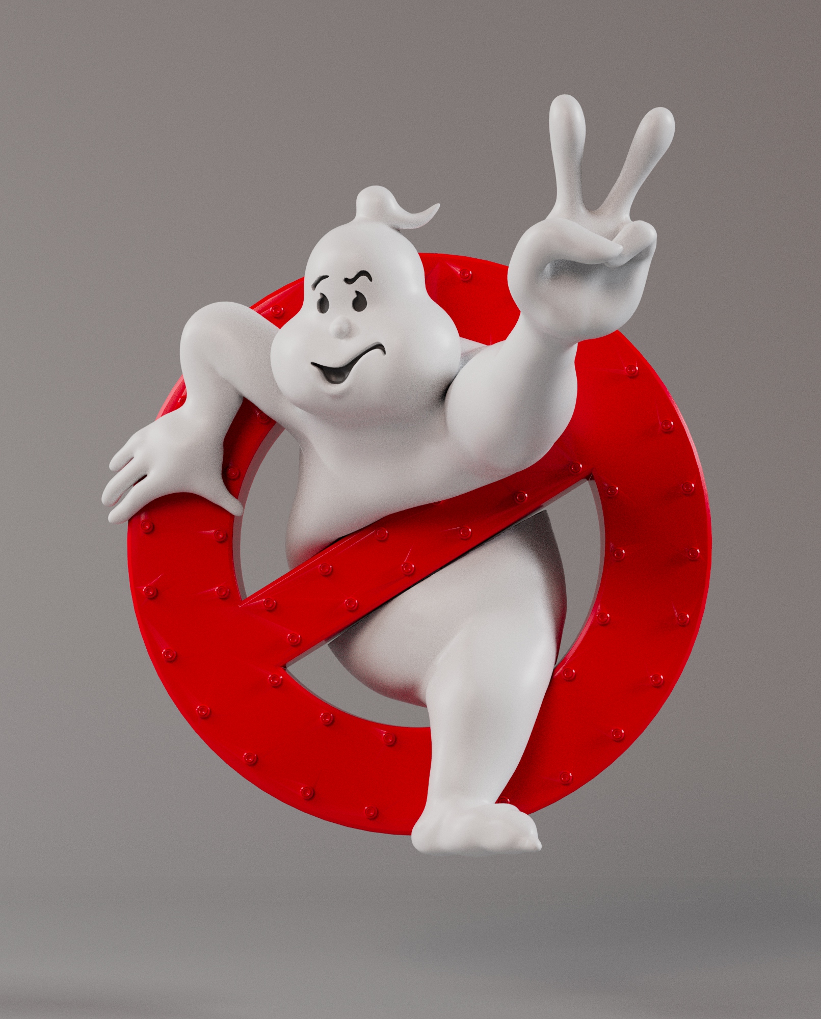 Amazing Ghostbusters 2 LOGO – Wall Hanging 3D STL Model
