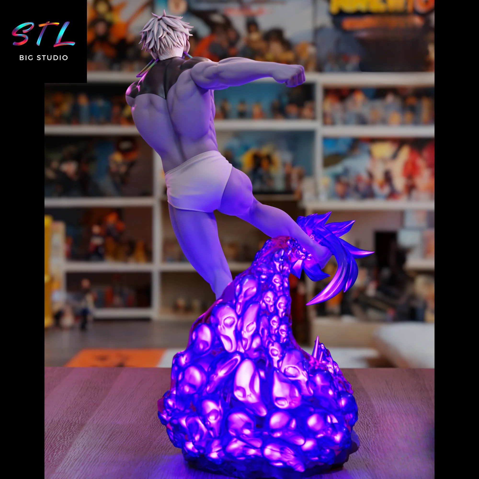 Jin Enjoji Evil Eye STL | Dandadan | 3D Printable Figure Model — view 4